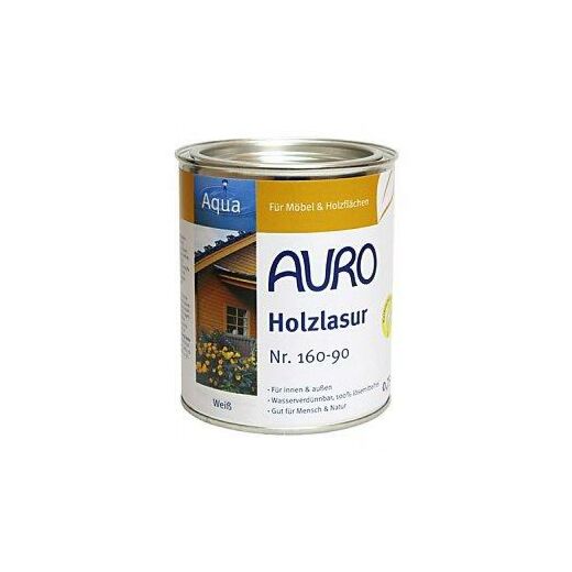 Lasure pour bois n°160 AURO, Rouge Foncé