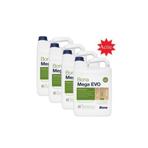 Bona Mega - Vernis à base d'eau pour planchers en bois - Bona