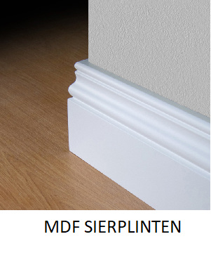 MDF Plinten? en scherp geprijsd bij Allesvoorparket!