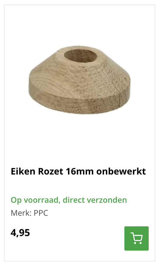 rozetten in hout